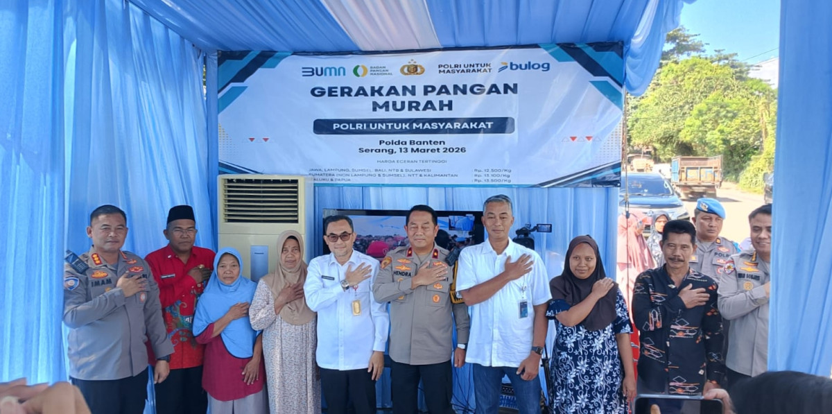 Kepala Disperindag Provinsi Banten Hadiri Rangkaian Gerakan Murah Polri untuk Masyarakat