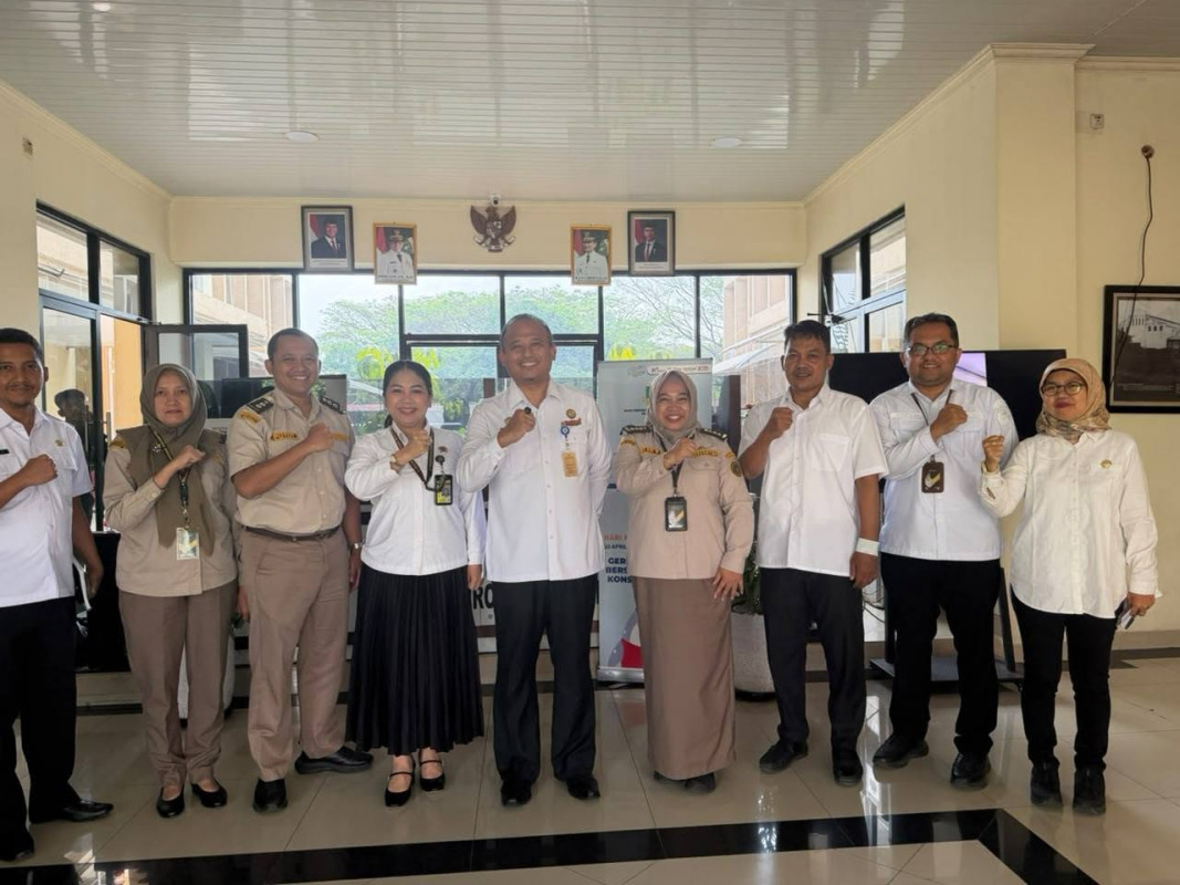 SEKRETARIS DISPERINDAG PROVINSI BANTEN HADIRI KUNJUNGAN KERJA BALAI KARANTINA INDONESIA