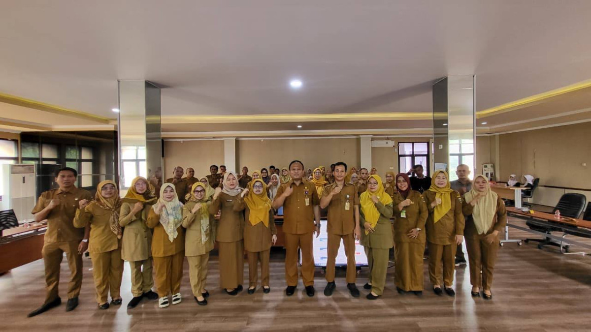 Rapat Pembinaan terkait pengisian e-kinerja harian Disperindag 2026