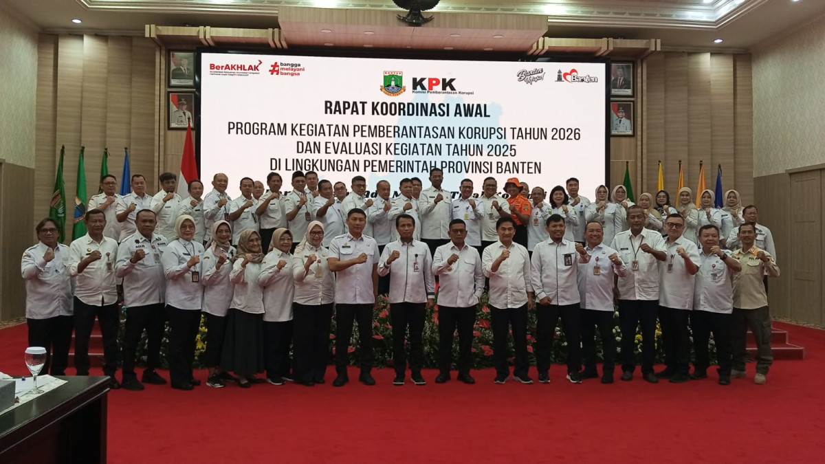 Memperkuat Integritas: Rapat Koordinasi Awal Program Kegiatan Pemberantasan Korupsi Tahun 2026 dan Evaluasi Kegiatan Tahun 2025