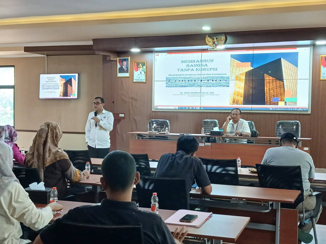 Disperindag Provinsi Banten Gelar Rapat Pembahasan Tindakan Pencegahan Korupsi