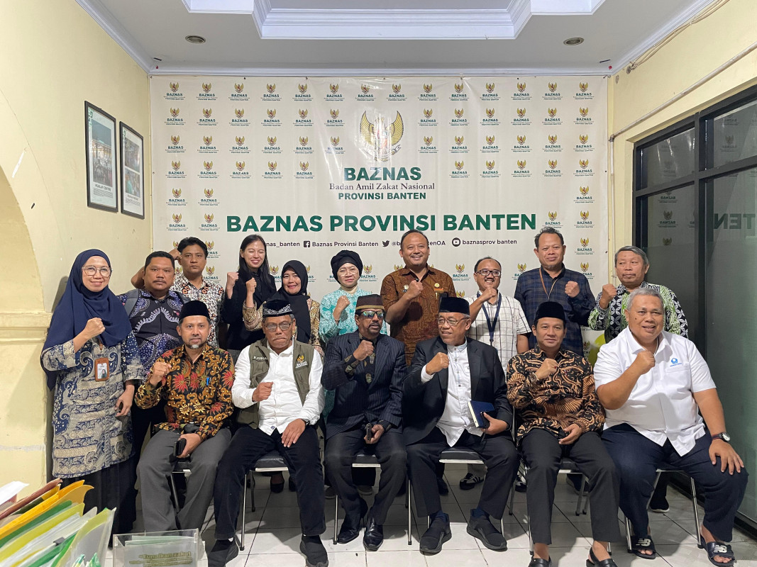 Sekretaris Disperindag Provinsi Banten Hadiri Rapat Koordinasi Bersama Baznas, PHRI, OPD, dan DJPK