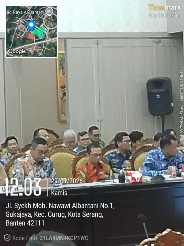 Kepala Disperindag Provinsi Banten Hadiri Rakor Persiapan dan Pelaksanaan HPN Tahun 2026