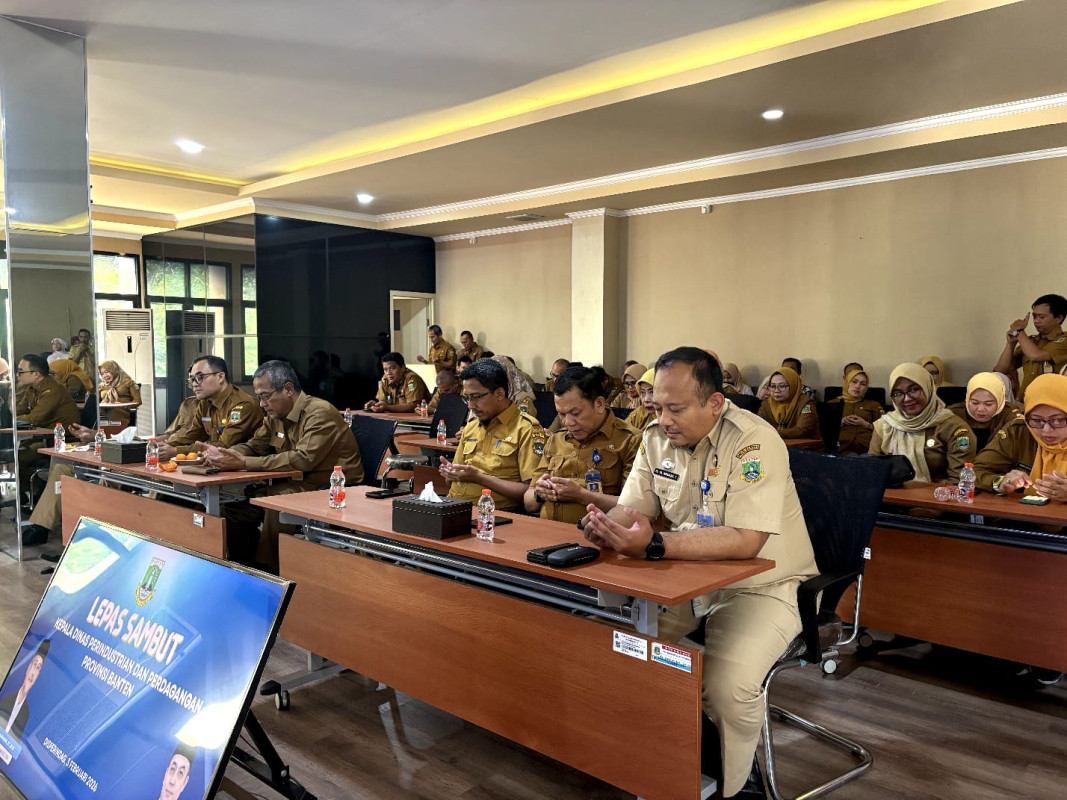 Disperindag Provinsi Banten Gelar Acara Lepas Sambut Kepala Dinas