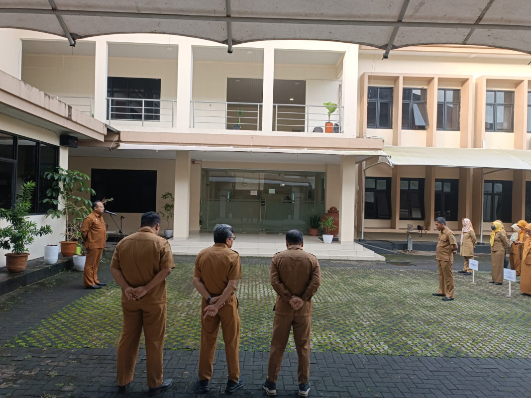 Apel Pagi Disperindag Provinsi Banten Bahas Semangat dalam Melaksanakan Tugas dan Percepatan Ekinerja