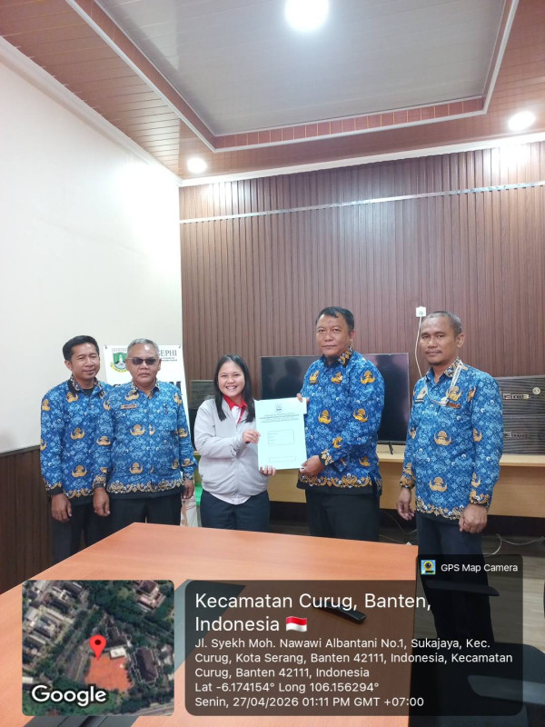 Tindak Lanjut Verifikasi Lapangan, Disperindag Banten Terima Kunjungan PT Dellifood