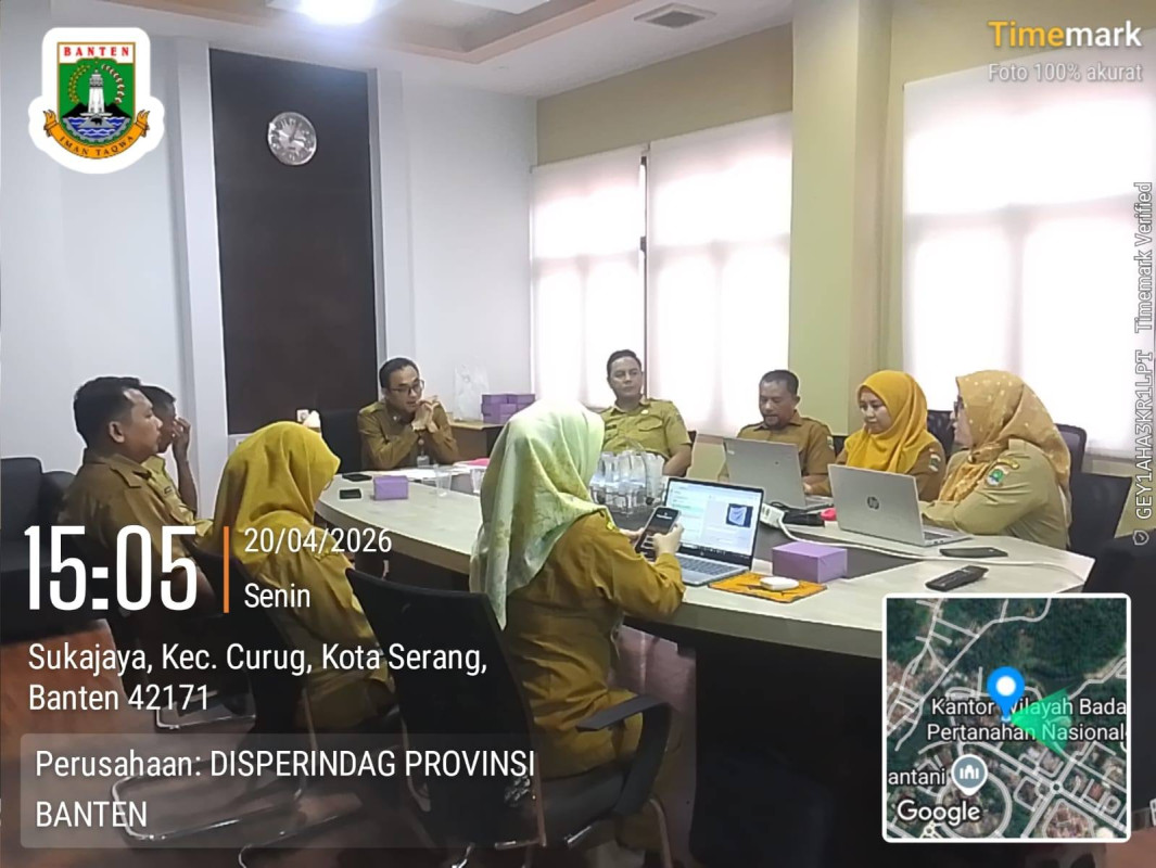 Evaluasi Kinerja Triwulan I 2026, Kepala Disperindag Banten Tekankan Peningkatan Kualitas Penyerapan Anggaran dan Akuntabilitas