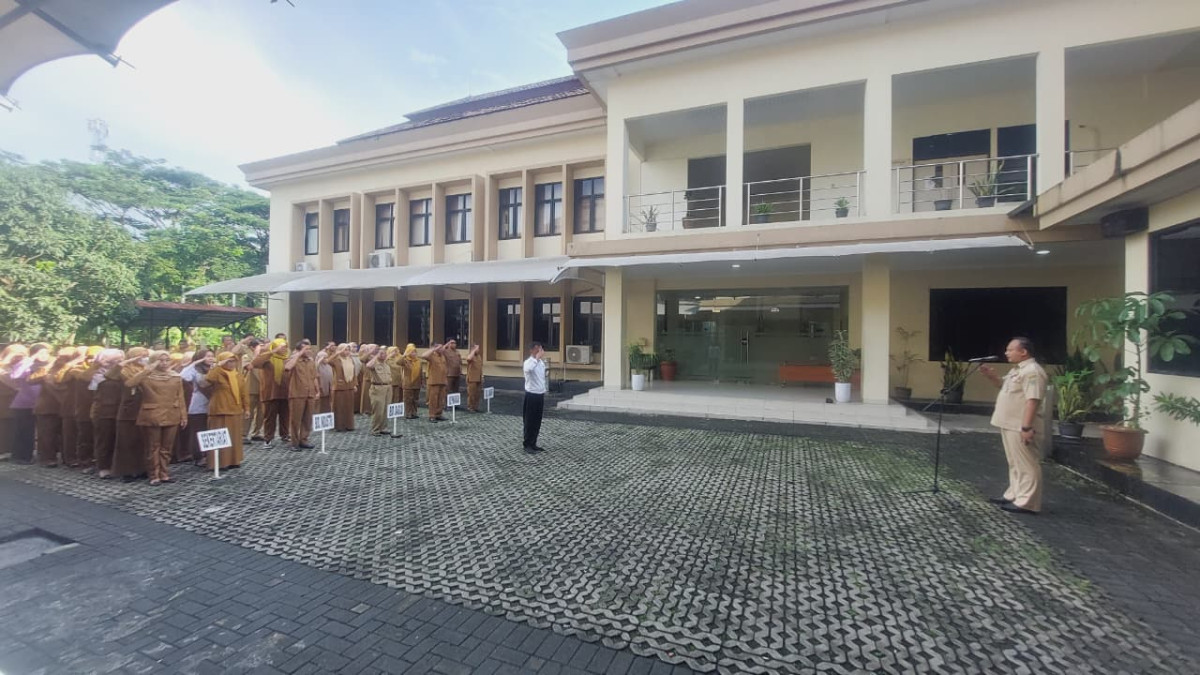 Disperindag Provinsi Banten Gelar Apel Pagi Tekankan Percepatan Penyerapan Anggaran dan Kelengkapan Data Aset