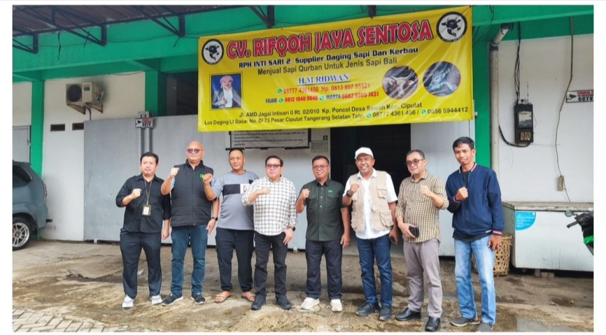 Disperindag Provinsi Banten Bersama Satgas Saber Pangan Lakukan Pengawasan Harga dan Mutu Pangan di Kota Tangerang