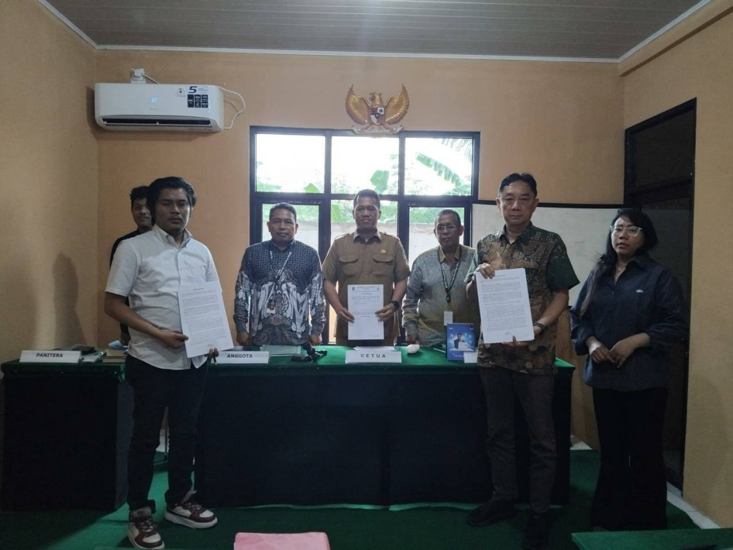 Disperindag Provinsi Banten melalui BPSK Kota Tangerang Putus Perdamaian Sengketa Konsumen Senilai Rp400 Juta