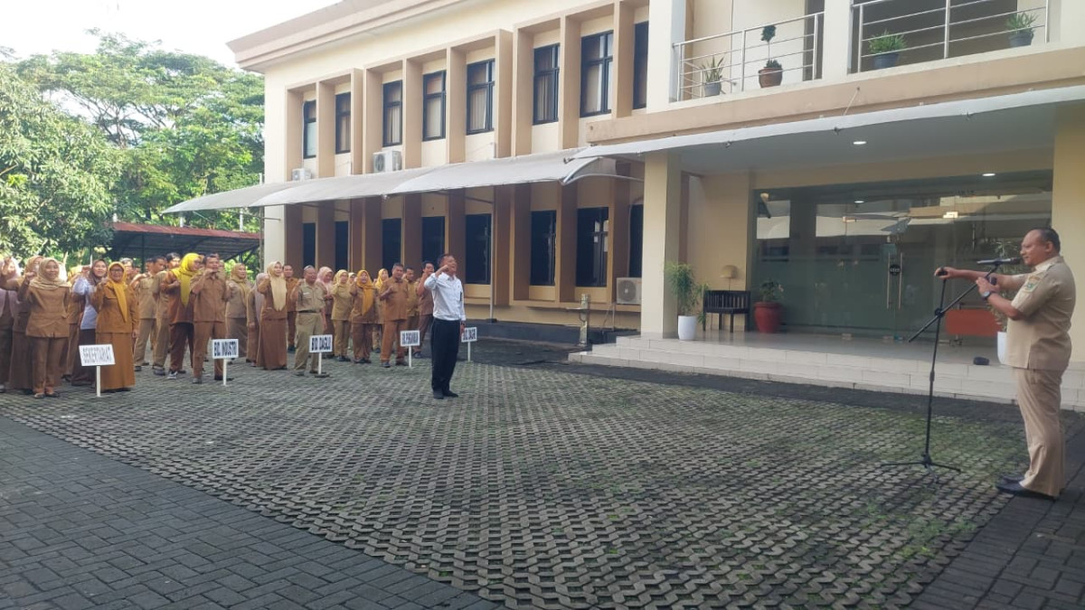 Apel Pagi Disperindag Provinsi Banten Pembina Apel Bahas Percepatan Kegiatan dan Penyerapan Anggaran
